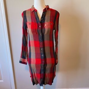 Levi’s Plaid Dress